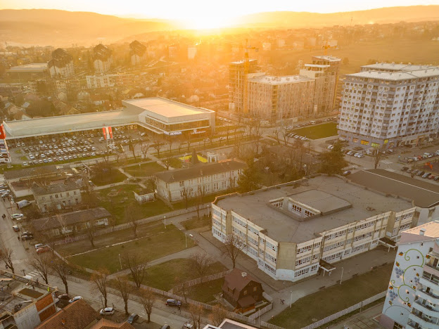 Butterfly Apartman - dron snimak zalazak sunca