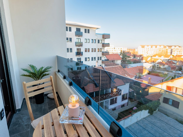 Butterfly Apartman - pogled sa terase